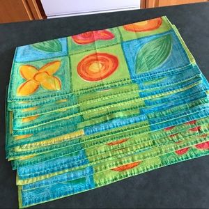 Crate & Barrel Set of 12 cloth napkins